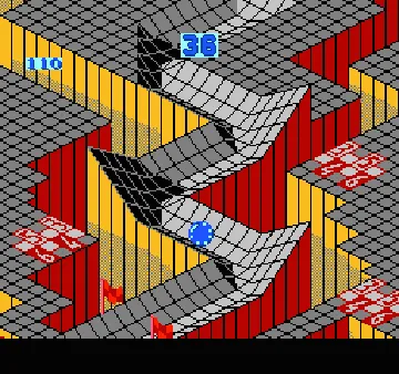 Marble Madness (USA) screen shot game playing